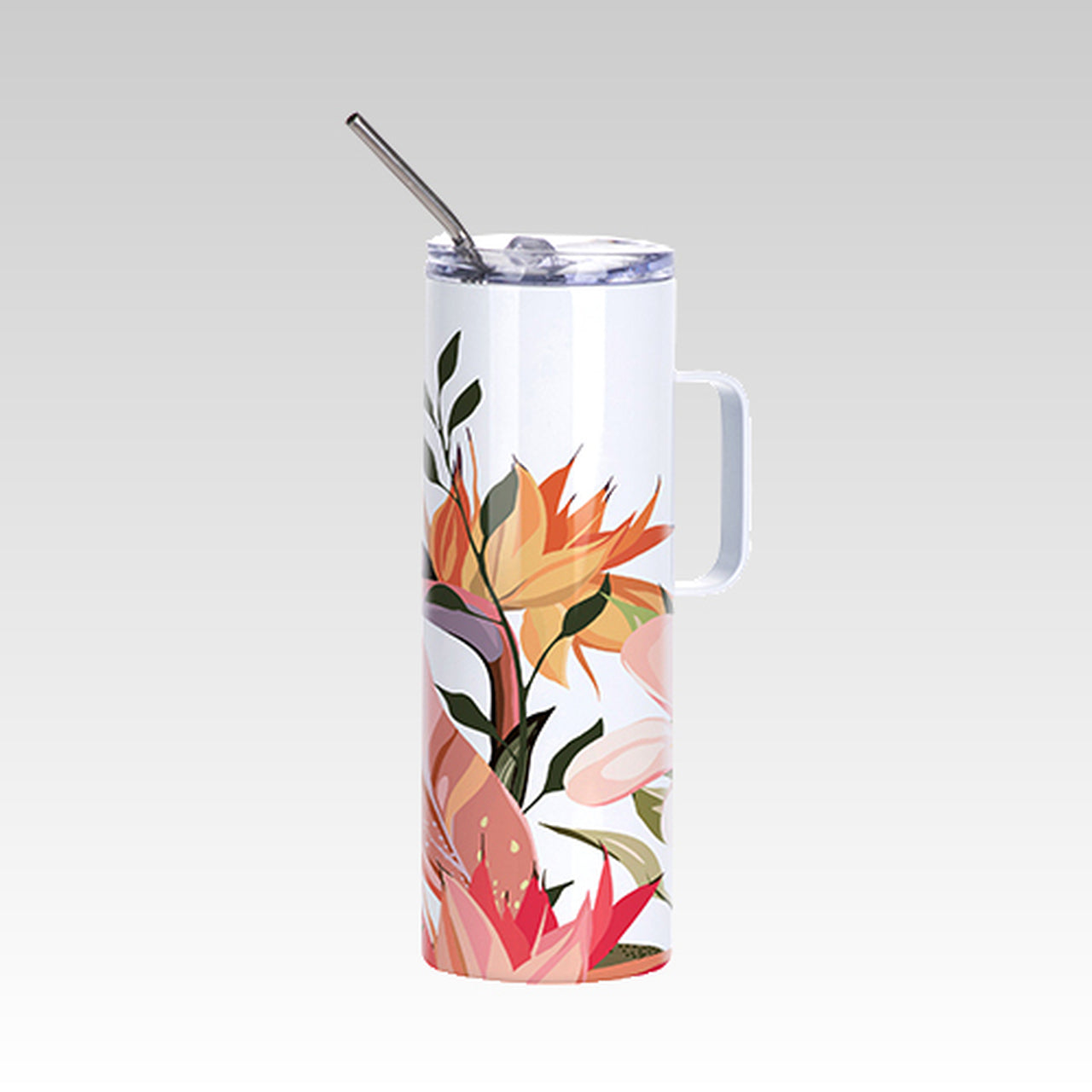 Straight Tumbler w/handle (Custom)