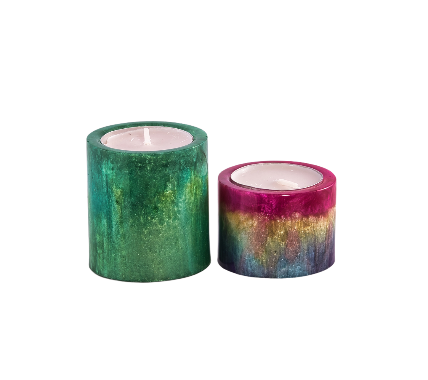 Tealight Resin Candles Holders Set