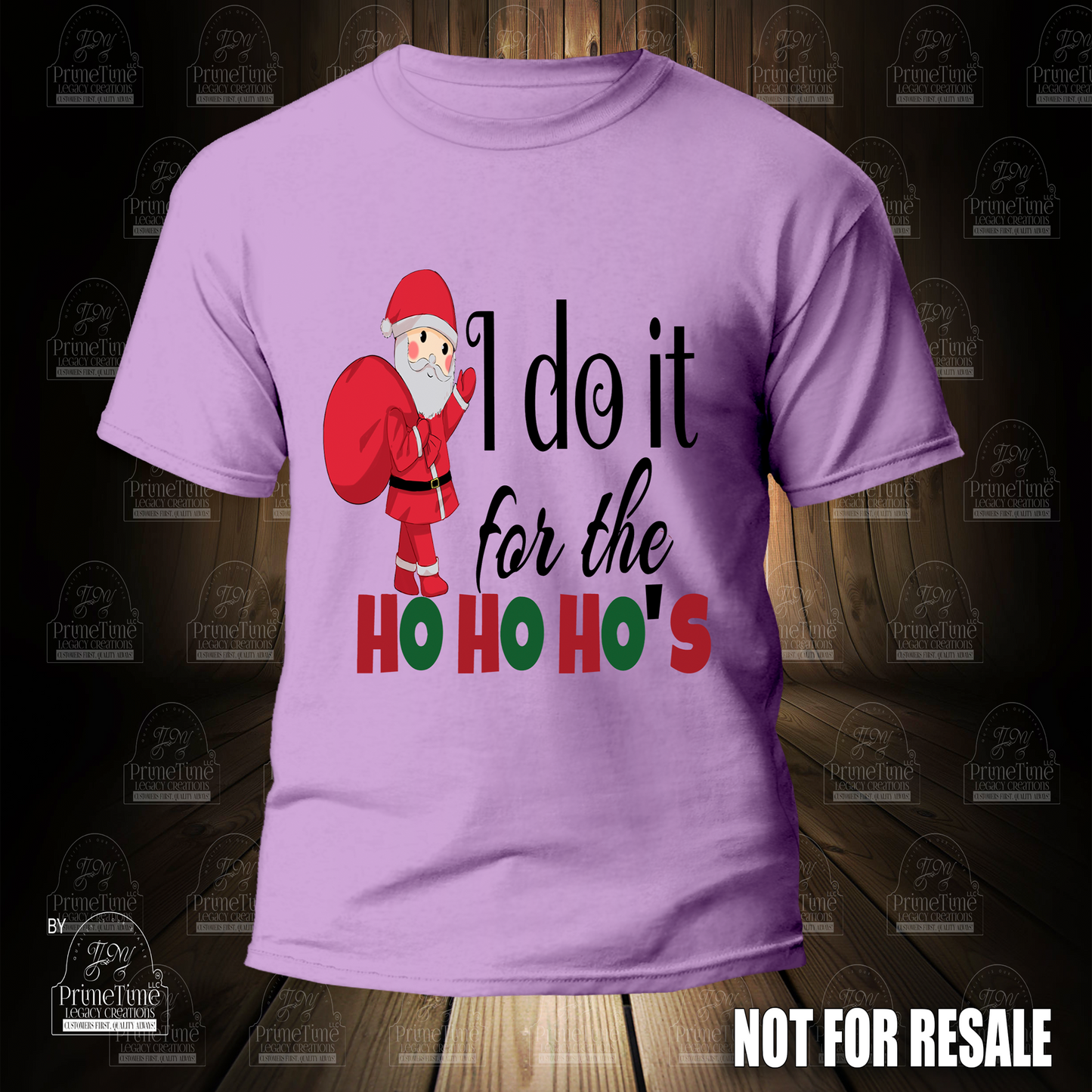 I Do It For The Ho Ho Ho's Cool Funny Tshirt