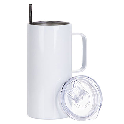 Straight Tumbler w/handle (Custom)